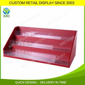 Espositore per carte regalo espositore per carte regalo espositore da banco in legno con design personalizzato - Product Image 2