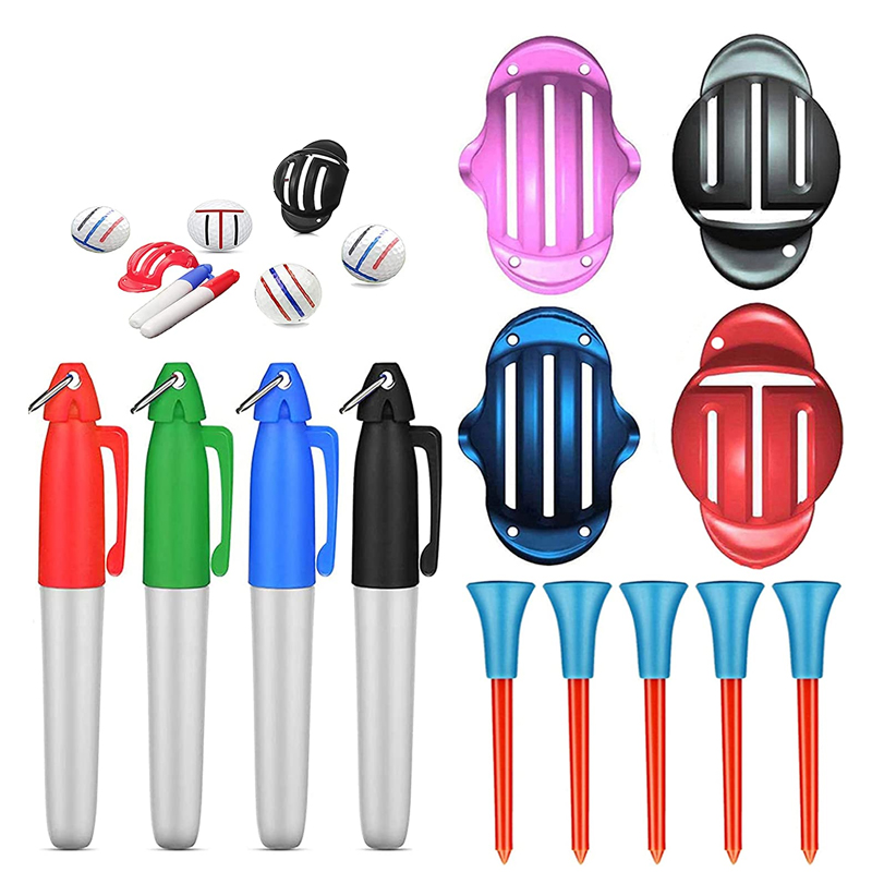 Hot Sale Custom Ball Liner & Pen Golf Ball Marker New Design