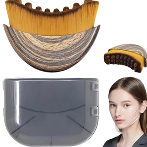 Herramientas de Masaje de Yoga, Cepillo Corporal, Crema Protectora Solar, Marca Privada Personalizada, Cepillo de Masaje Linfático para Contorno Facial - Product Image 3