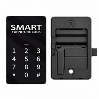 Serrure de meuble intelligente de secours d'urgence avec empreinte digitale, application et carte IC, pour armoire de maison ou de bureau, commande en gros