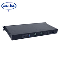 Serveur Routeur Rackable 1U 19 Pouces Intel 3855U Dual Core pour Calcul, avec VPN Gratuit et CCCAM, 6 Ports LAN Intel, Débit de 1 Gbit/s, 8 Millions de Sessions