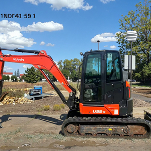 Mini-excavatrice d'occasion de 5 tonnes Kubota U55-5 à vendre Pelles sur chenilles Kubota U55 KX155 en stock - Product Image 1
