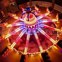 Manège à sauts de 36 places, grand équipement d'amusement extérieur, attractions de fête foraine pour usage commercial