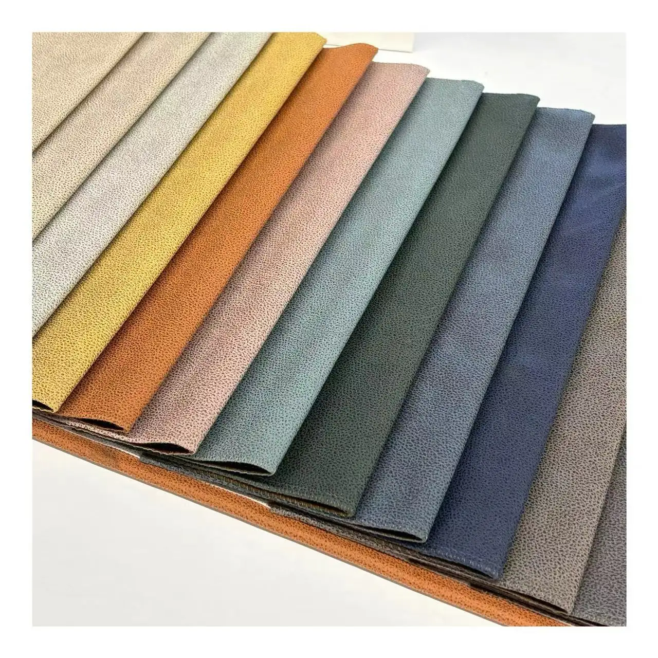 Tùy Chỉnh 100% Polyester Dệt Kim Bronzed Nhung Vải Giả Da Bọc Đồ Nội Thất Vải Cho Sofa Bìa