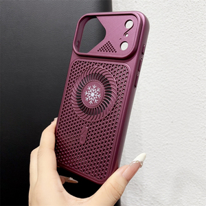เคสโทรศัพท์มือถือแบบรังผึ้งแม่เหล็กคุณภาพสูงสำหรับ iPhone 18 17 16 15 Pro Max ฝาหลังแข็งแบบด้าน - Product Image 4