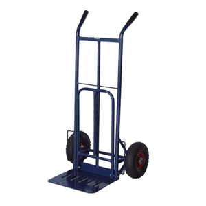 Plate-forme fermée en métal de largeur de structure de chariot de chariot de main <span class=keywords><strong>HT1827</strong></span> de Deux-roue - Product Image 1