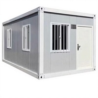 Bâtiments préfabriqués modernes en gros, maisons conteneurs en kit avec salles de bain complètes et toit triangulaire pour habitation et bureau