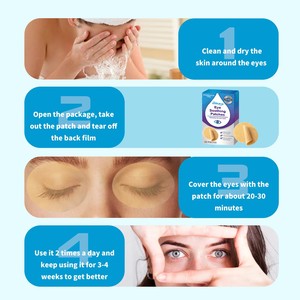 Parche de Luteína para el Cuidado de los Ojos, Alivia la Miopía y la Visión, Alivia la Sequedad y Picazón en los Ojos, Mascarilla Herbal para los Ojos con Arándanos y Ajenjo para Proteger la Vista - Product Image 3