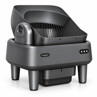 Bac à litière autonettoyant pour chat V2 et V5 520 x 475 x 550 mm avec contrôle à distance par application, capteurs de gravité et reconnaissance multi-chats