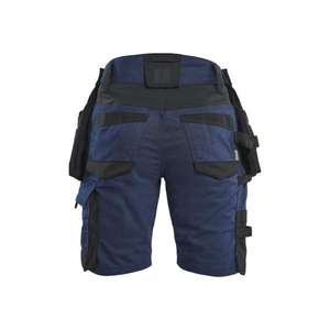 BLAKLADER - 717511498699C34 Women's craftsman <b>shorts</b> in two-way <b>stretch</b> Dark navy/Black - EAN 7330509957707 <b>WORK</b> TROUSERS - Product Image 2