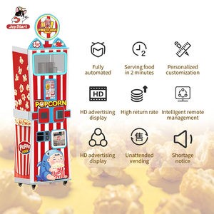 Máquina Expendedora Automática <span class=keywords><strong>de</strong></span> Palomitas <span class=keywords><strong>de</strong></span> Maíz Comercial, 3 Sabores, con SDK, Pago con Tarjeta <span class=keywords><strong>de</strong></span> Crédito y Código QR <span class=keywords><strong>para</strong></span> Centros Comerciales y Lugares Turísticos - Product Image 3