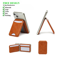 Nouveau support magnétique pour smartphone, porte-cartes magnétique pliable pratique, étui pour cartes, support magnétique MagSafe