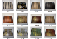 Panneaux muraux en PVC à design marbre et bois modernes pour l'installation hôtelière, grille de plafond en PVC, panneaux cannelés – Vente en gros 2026