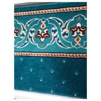Nouveau tapis de prière pour mosquée, fabriqué à la machine, motif floral, à poils longs, en acrylique tissé