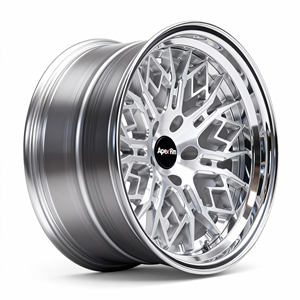 New JIANGCHEN High Performance Aluminum Alloy Car Rims 18-22 Inch Chrome Brushed Center <strong>Spokes</strong> 2-Piece Forged Luxury <strong>Wheels</strong> for - Product Image 2