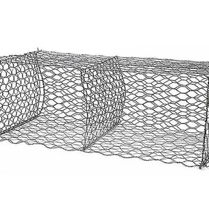 Jaula de piedra soldada malla de alambre de hierro galvanizado 2x1x1 valla de gavión de Metal caja de cesta de gavión de pared decorativa para jardín
