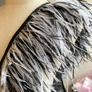 Tiras <span class=keywords><strong>de</strong></span> Tela Multicapa Teñidas con Plumas <span class=keywords><strong>de</strong></span> <span class=keywords><strong>Avestruz</strong></span> y Plumas para Bordes, Boa <span class=keywords><strong>de</strong></span> Plumas para Accesorios <span class=keywords><strong>de</strong></span> Ropa, Cinturón DIY - Venta Directa <span class=keywords><strong>de</strong></span> Fábrica - Product Image 3