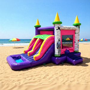Castillo Inflable Comercial Personalizable con Temática Pirata, de Lujo, Estilo Europeo, con Certificación CE, <span class=keywords><strong>en</strong></span> <span class=keywords><strong>Venta</strong></span> - Product Image 1