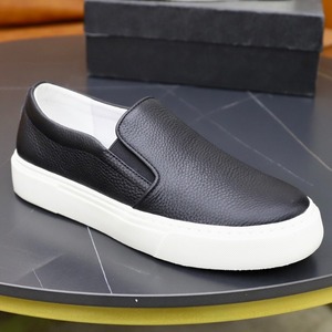 Mocasines <span class=keywords><strong>de</strong></span> Hombre <span class=keywords><strong>de</strong></span> Cuero Genuino Retro Simples, Punta Redonda, Suela Plana, Resistentes al Agua, Fáciles <span class=keywords><strong>de</strong></span> Limpiar, Zapatos Casuales Versátiles - Product Image 2