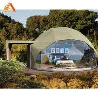 Şeffaf çadır evi Igloo şişme çadır olayları jeodezik kubbe