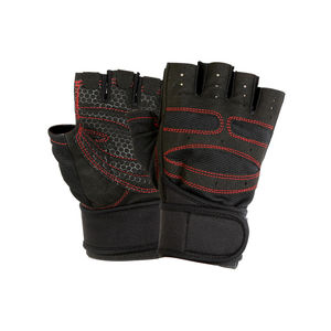 Gants de fitness personnalisés demi-doigt OEM de haute qualité Gants d'haltérophilie unisexes en polyester pour les Offre Spéciale de sport à domicile - Product Image 1