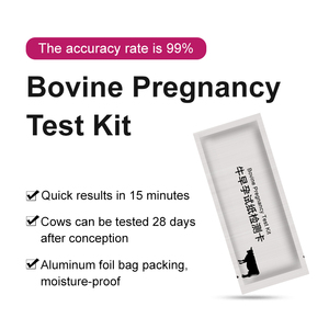 Mejor Precio de Tiras Reactivas de Alta Calidad para Prueba de Gestación Bovina, Aptas para Cría de Ganado en Granjas con Dispositivo de Recolección de Sangre - Product Image 1