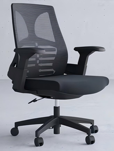 Silla de oficina ergonómica ejecutiva de malla moderna de nuevo diseño, función de elevación totalmente ajustable - Product Image 3