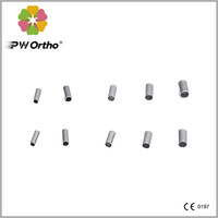 Micro-stop dentaire ultra-petit pour le contrôle du positionnement du fil d'arc et l'alignement orthodontique des dents