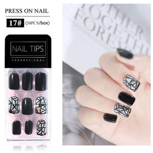 TSZS Offre Spéciale 30pcs haute qualité <span class=keywords><strong>facile</strong></span> appliquer le vernis fournitures <span class=keywords><strong>nail</strong></span> <span class=keywords><strong>art</strong></span> ongles artificiels de presse sur l'<span class=keywords><strong>ongle</strong></span> 2022 - Product Image 2