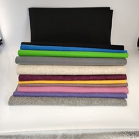 Feutre durable personnalisé en laine et fibres chimiques mélangées colorées pour la fabrication de coussinets d'équipements sportifs et de semelles intérieures de chaussures