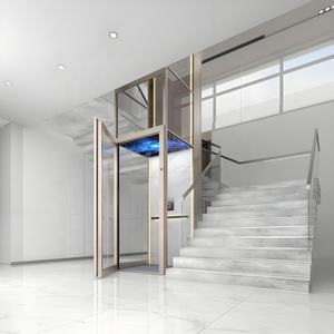 Nouvel ascenseur résidentiel de petite taille pour une seule personne, style moderne du milieu du siècle, avec entraînement par courant alternatif, sol en PVC, <span class=keywords><strong>à</strong></span> <span class=keywords><strong>vendre</strong></span> - Product Image 5