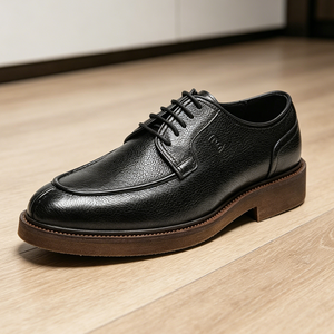 <span class=keywords><strong>Chaussures</strong></span> habillées pour hommes, style italien, <span class=keywords><strong>chaussures</strong></span> en cuir véritable, lacets, fabrication artisanale, <span class=keywords><strong>chaussures</strong></span> de bureau, <span class=keywords><strong>chaussures</strong></span> habillées Oxford pour hommes - Product Image 2
