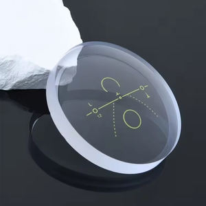 Brand New personnalisé 1.56 résine progressive Transparent Semi-fini lentille optique Offre Spéciale blanc/clair HMC revêtement lunettes <span class=keywords><strong>de</strong></span> soleil - Product Image 2