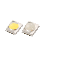 Haute luminosité 2835 SMD LED puce 470-660nm jaune 0.2W dôme lentille Diode lampe perles fiche technique Performance lumineuse optimisée