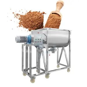 Mezcladora De Polvo 500 Kg Mixer substrat pita Blender proses kimia mesin campuran basah dan kering