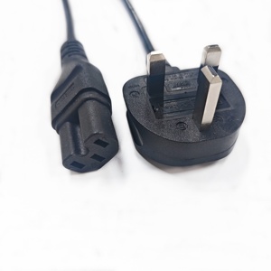 Câble d'alimentation UK BS1363 mâ<span class=keywords><strong>le</strong></span> vers IEC320 C15 femelle, rallonge électrique - Product Image 3