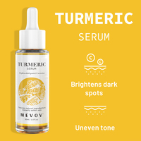 Ensemble de soins du visage au curcuma, kit de soins de la peau éclaircissant et blanchissant, ingrédients naturels, nettoyage en profondeur, anti-âge, coffret cadeau