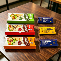 Cajas Desechables para Comida Rápida para Llevar, Cajas para Hamburguesas con Logotipo Personalizado, Cajas Ecológicas para Papas Fritas y Pollo Frito