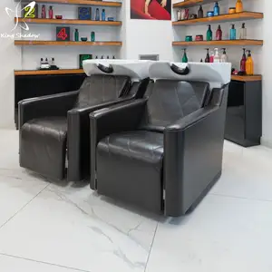 Furnitur Salon Sampo Area Rambut, Kursi Salon Cuci, Kursi Sampo dan Tempat Tidur Salon Wastafel
