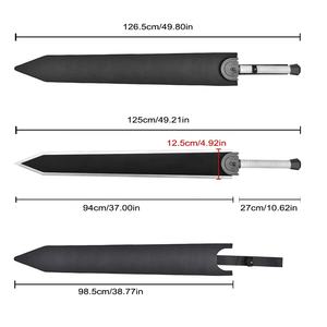 Spada Replica in Acciaio Inox da 50 Pollici, 4kg, Ispirata a Dragon Slayer Guts di <span class=keywords><strong>Berserk</strong></span>, per Cosplay - Product Image 2