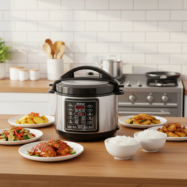 5L Multifunction Electric Pressure Cooker for Household Use (3-8 People)