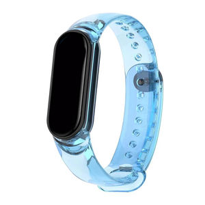Nueva correa de reloj transparente para <span class=keywords><strong>Xiaomi</strong></span> Mi <span class=keywords><strong>Band</strong></span> 9 correa de reloj de repuesto transparente para <span class=keywords><strong>Xiaomi</strong></span> Mi <span class=keywords><strong>Band</strong></span> 9 8 7 <span class=keywords><strong>6</strong></span> - Product Image 3