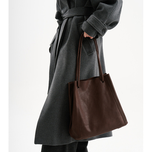 กระเป๋าหนังแท้คุณภาพสูงสไตล์วินเทจสำหรับผู้หญิง  แบบสะพายข้าง  แบบถือ  กันน้ำ  ใช้งานได้หลากหลาย  เหมาะสำหรับใช้ในชีวิตประจำ<span class=keywords><strong>วัน</strong></span> - Product Image 5