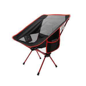 Ngoài trời di động giải trí Bàn gấp mặt trăng ghế hợp kim nhôm Oxford vườn ghế bên túi cắm trại câu cá dã ngoại - Product Image 1