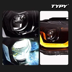 Fari Auto TYPY per <span class=keywords><strong>BMW</strong></span> Serie 1 <span class=keywords><strong>F20</strong></span> 2012-2015, Luci LED con Indicatori di Direzione Dinamici e DRL, Accessori Auto - Product Image 6