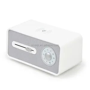 inveer私人设计白噪声扬声器，具有hifi蓝牙功能和快速无线充电器