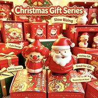 Boîte mystère de jouets squishy de Noël : Mug Père Noël, jouets souples à presser, cadeaux surprise pour enfants, vente en gros en vrac pour présentation