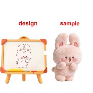 High Quality Sitting Horse High Quality Cute Bow Teddy Bear Hoodie Custom Logo Plush Toy - Product Image 1