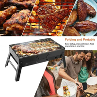 Barbecues portables pliables, grills de patio, grills au charbon de bois, cuisinières de camping en plein air, cuisinières de pique-nique au charbon de bois