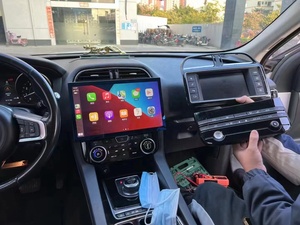 QLED 1920*1080 <span class=keywords><strong>coche</strong></span> para REPRODUCTOR DE DVD Android Auto GPS Navi WIFI BT <span class=keywords><strong>RDS</strong></span> Radio Multimedia GPS Navi DSP para Jaguar XJ XE XEL XFL - Product Image 3